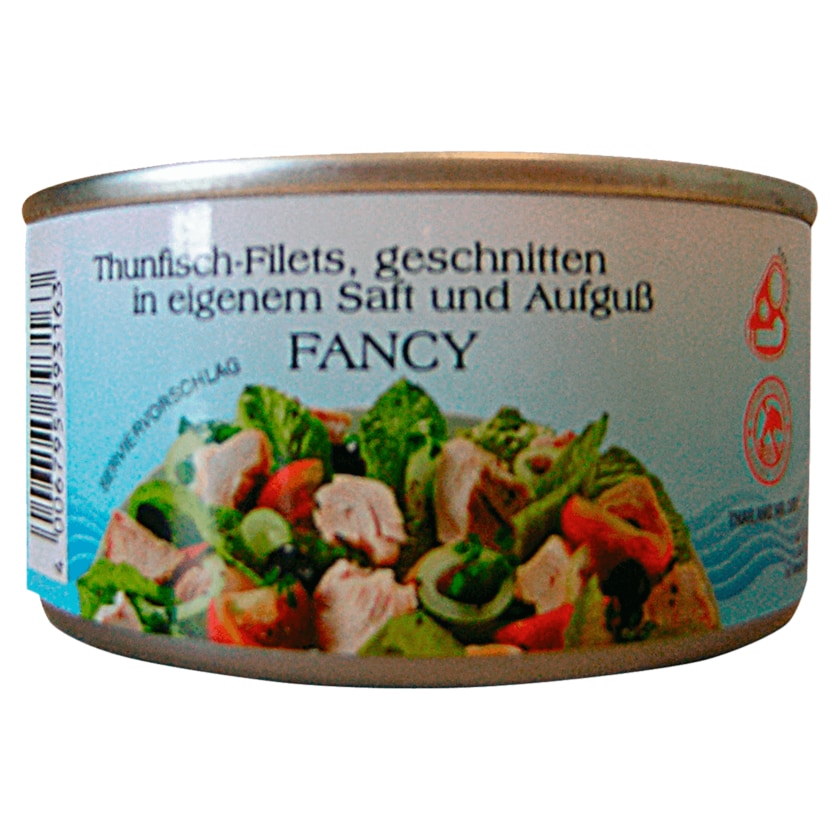 Thunfisch-Filets in eigenem Saft und Aufguss FANCY 150g